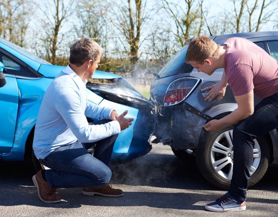 car accident, assessing car damage