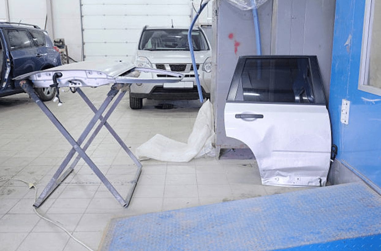 collision center, paint and body shop