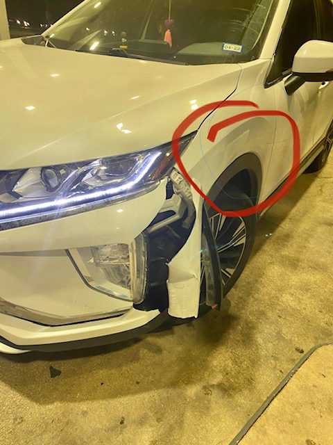 car needing collision repair