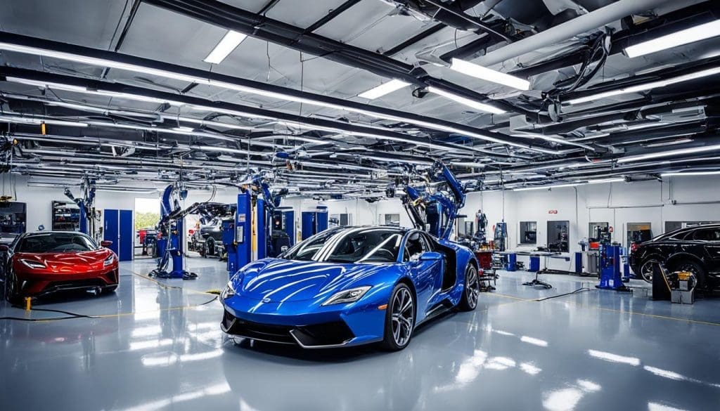 Advanced Technology in Auto Body Shop Advanced Technology in Auto Body Shop