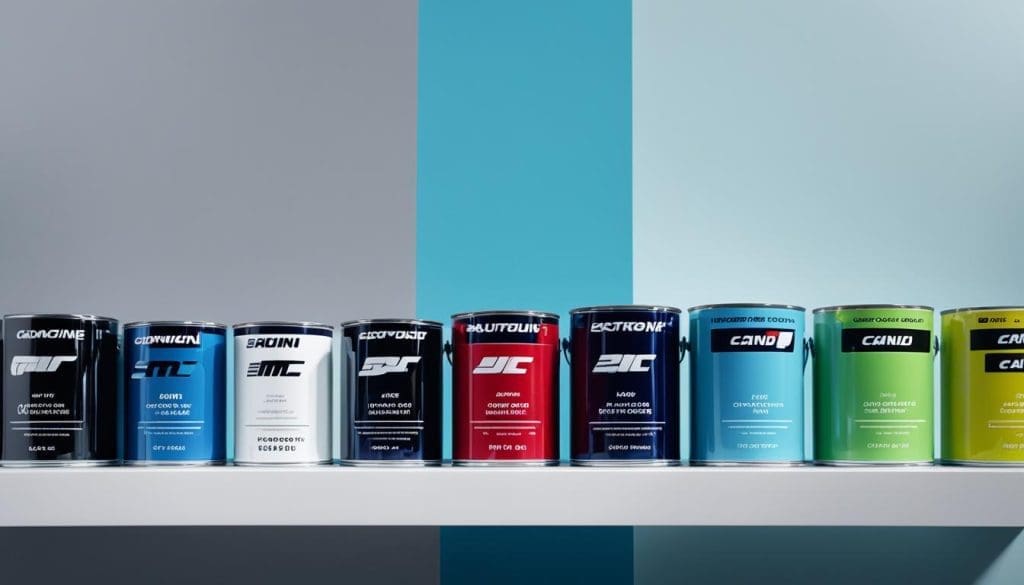 Auto paint types