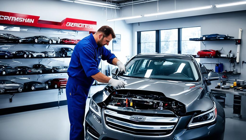 Collision center Collision center