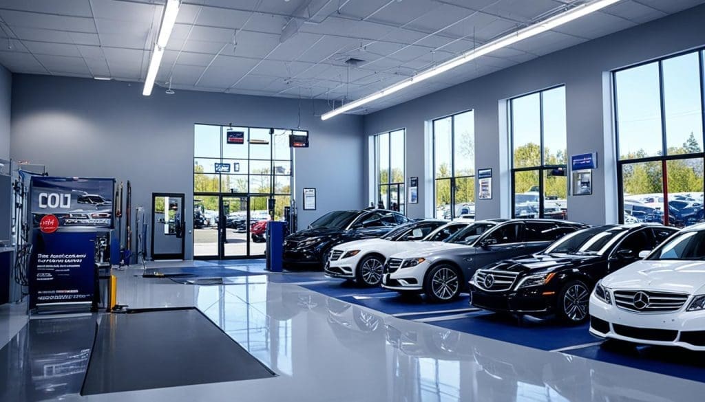 auto body shop