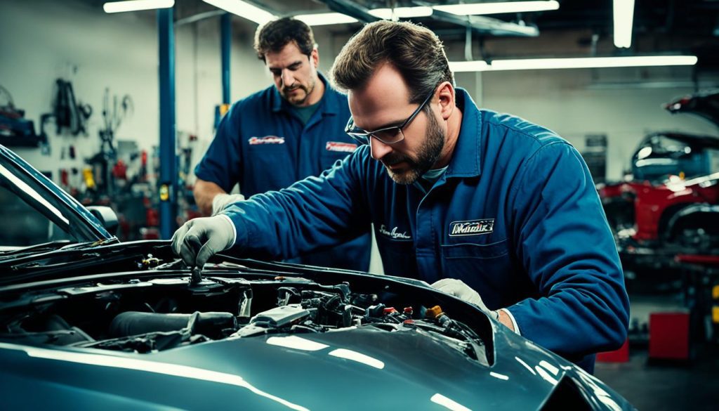 Frame Repair at Miracle Body and Paint