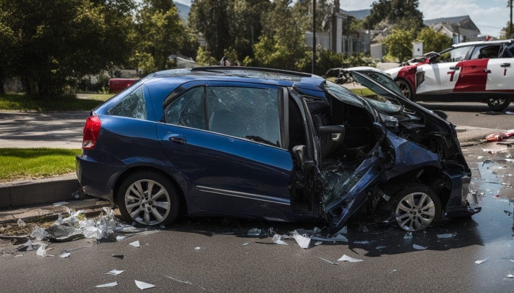 side-impact collision damage side-impact collision damage