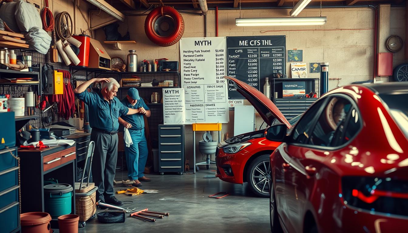 auto repair misconceptions