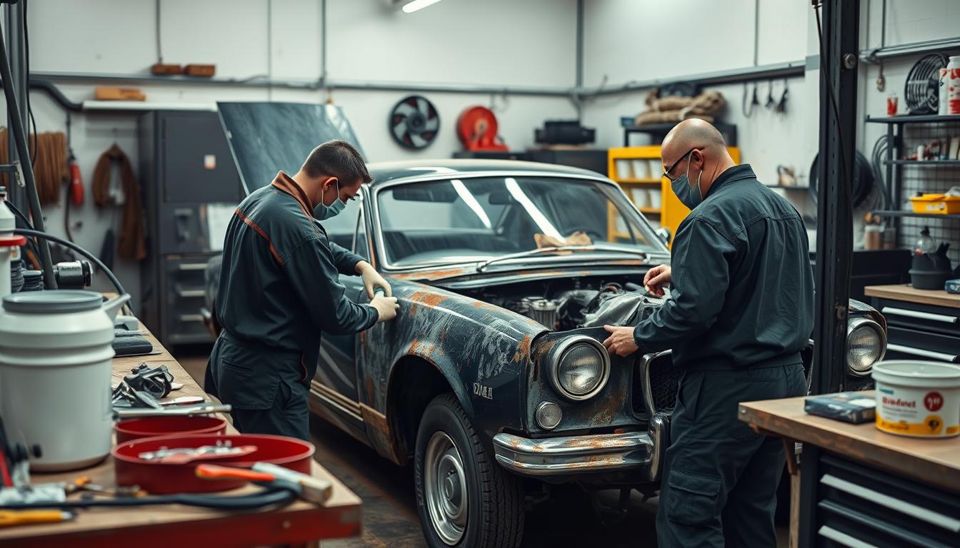 rust prevention in repairs