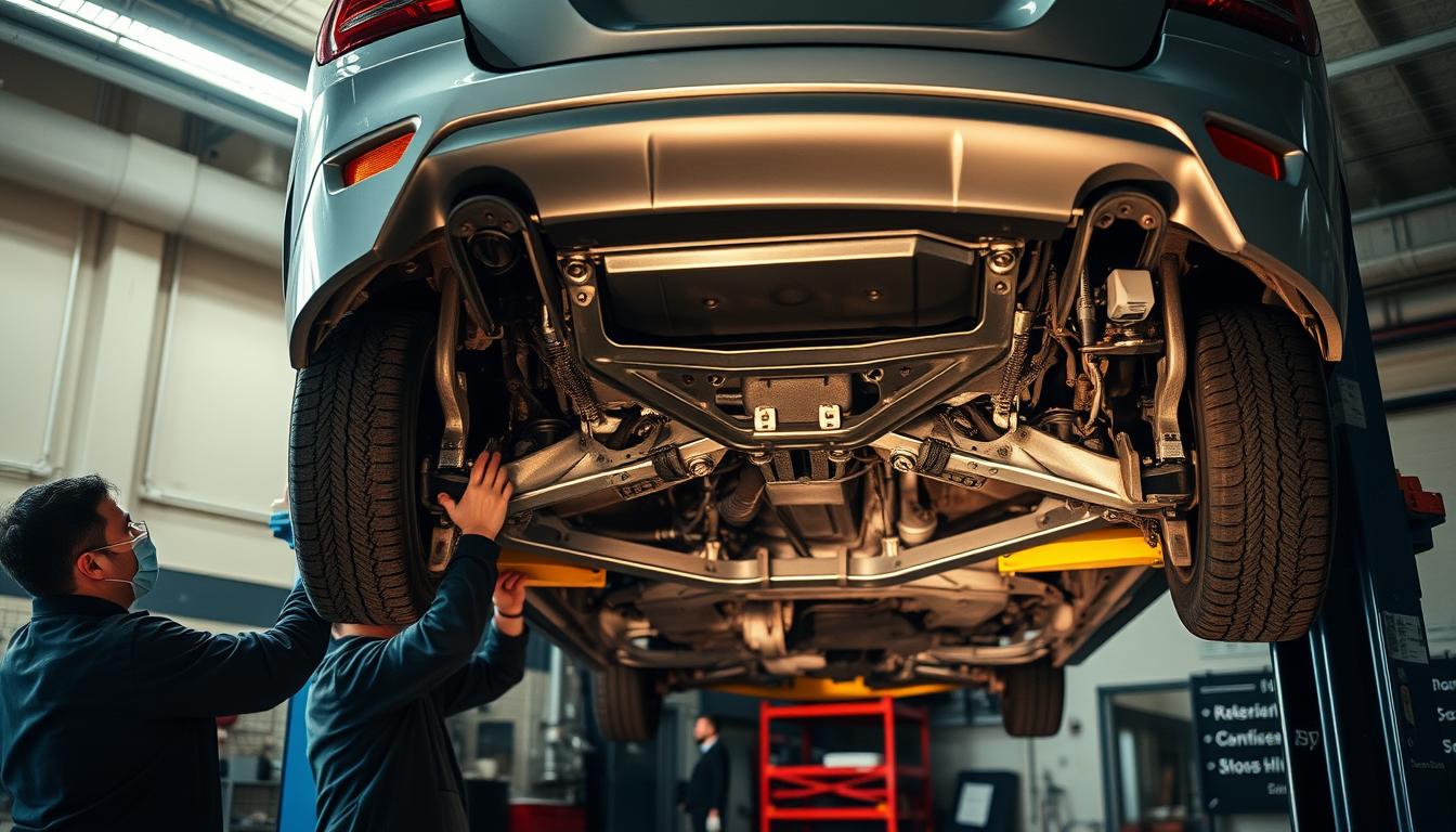 Car frame inspection