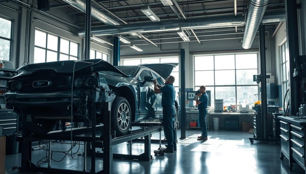 collision repair process