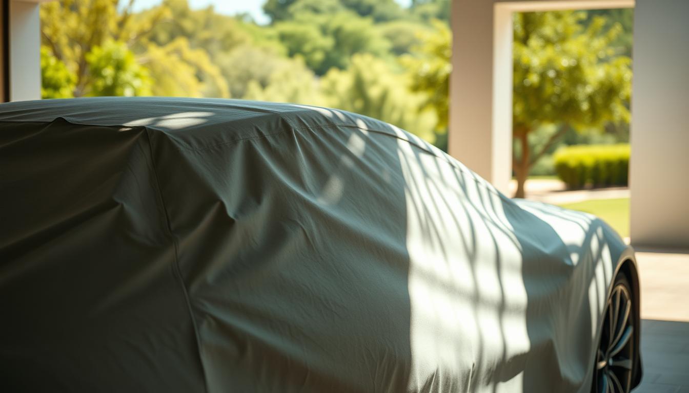 Car sun damage prevention