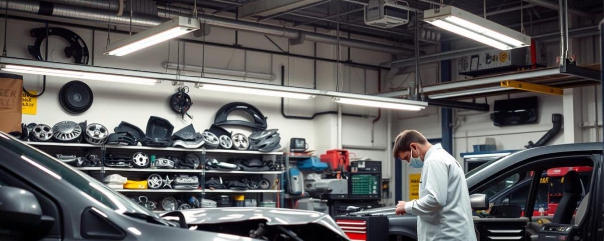 Collision damage repair cost factors