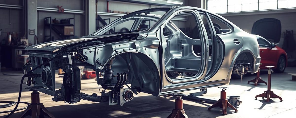 Aluminum frame repair