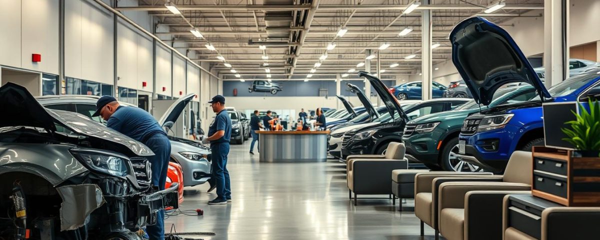 Choosing a collision center
