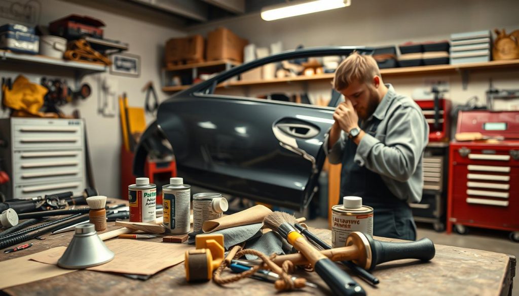 DIY auto body repair techniques