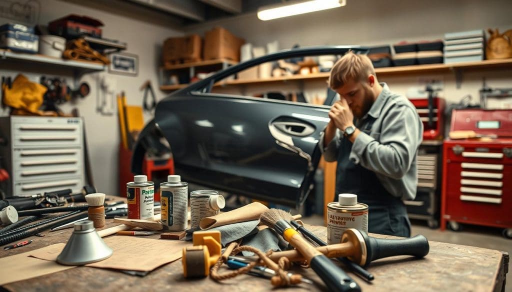 DIY auto body repair techniques