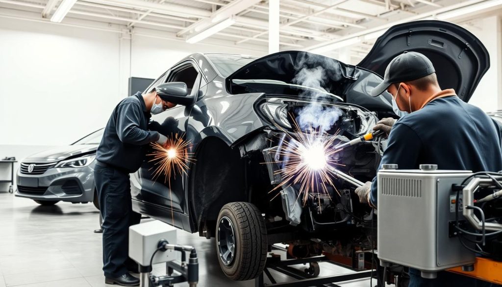 collision repair process