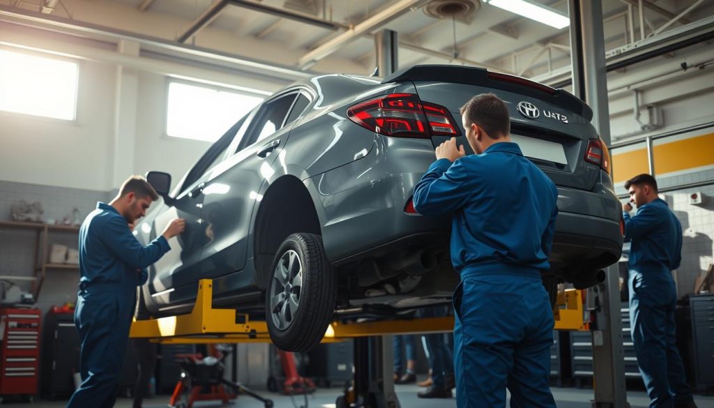 collision repair process