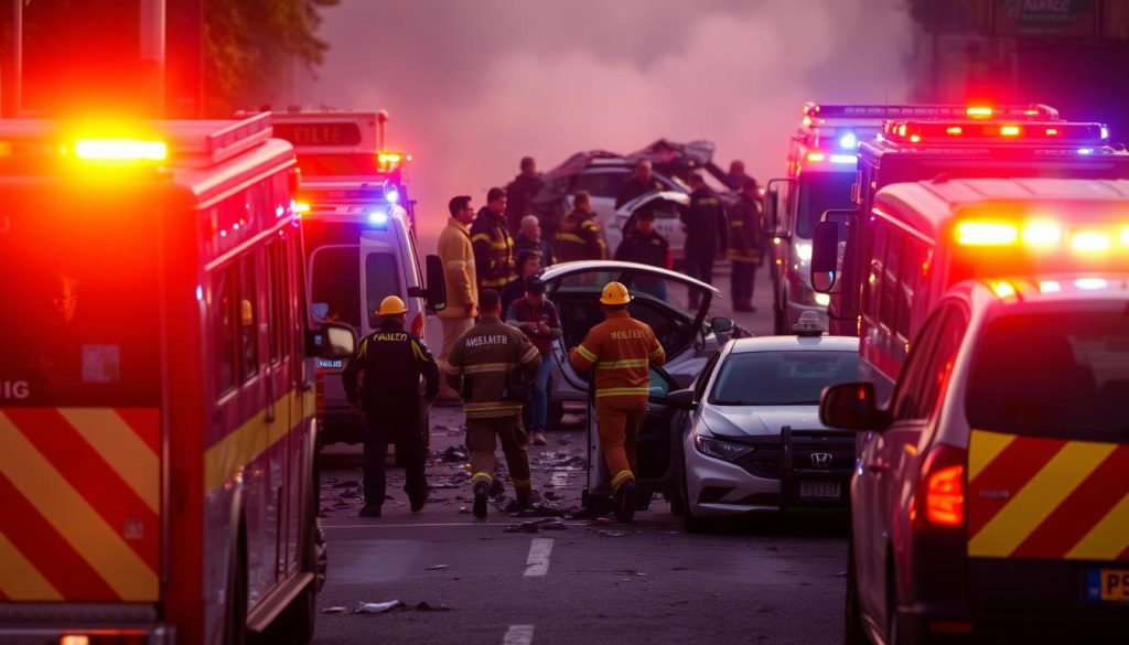 emergency services after car accident