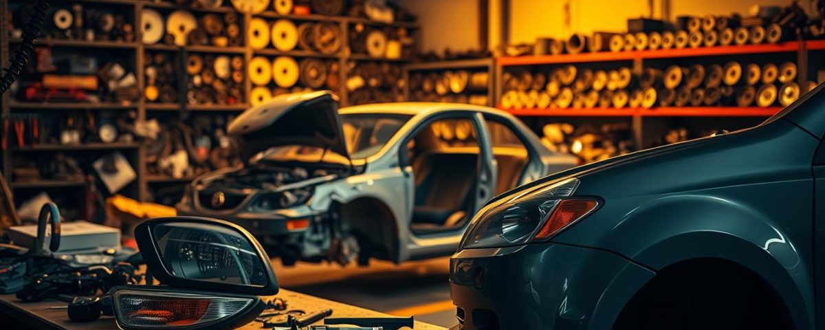 Car repair and parts replacements