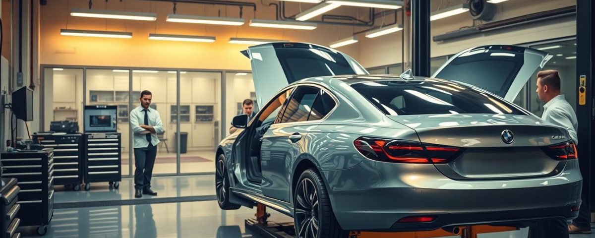 Collision repair for luxury cars