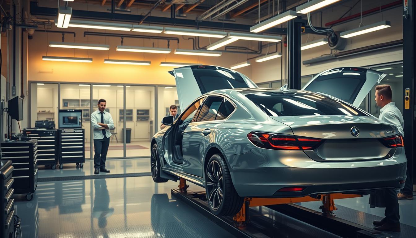 Collision repair for luxury cars