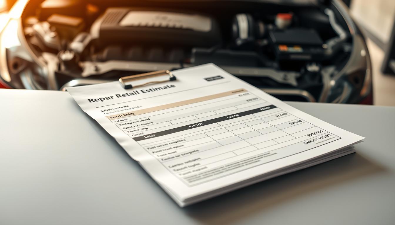 Getting a repair estimate