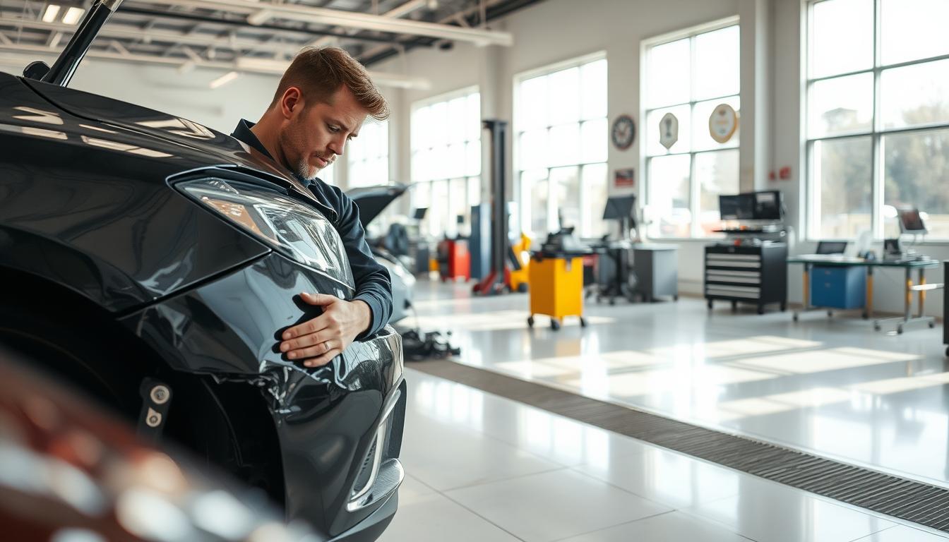 Repair shop services