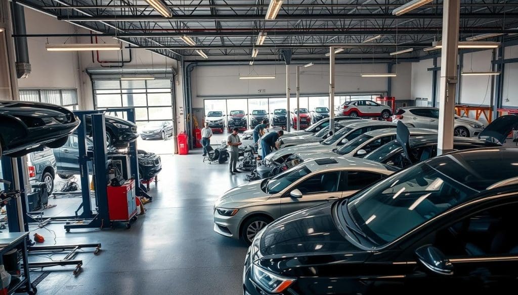 auto body shop