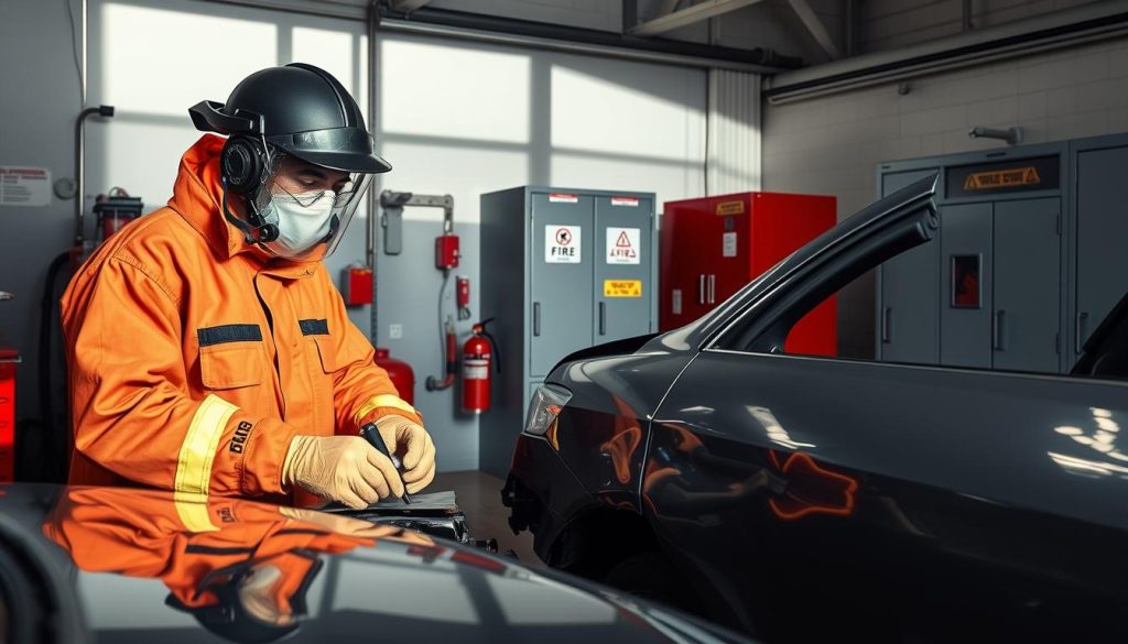 auto body work safety