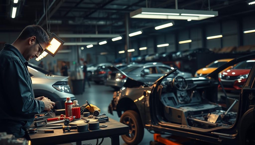 collision repair process