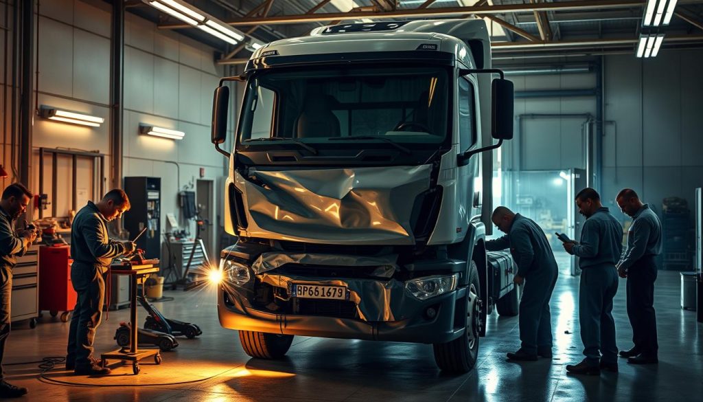 truck collision repair