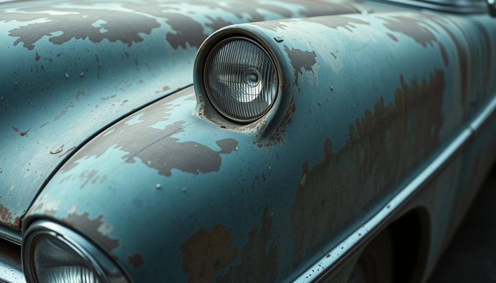 auto paint damage signs