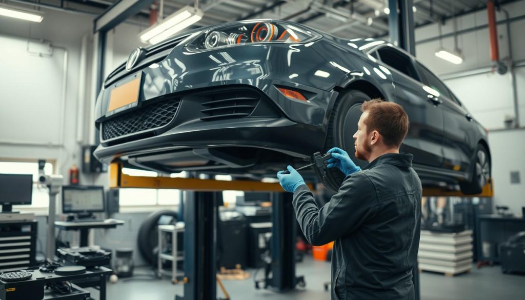 bumper repair process