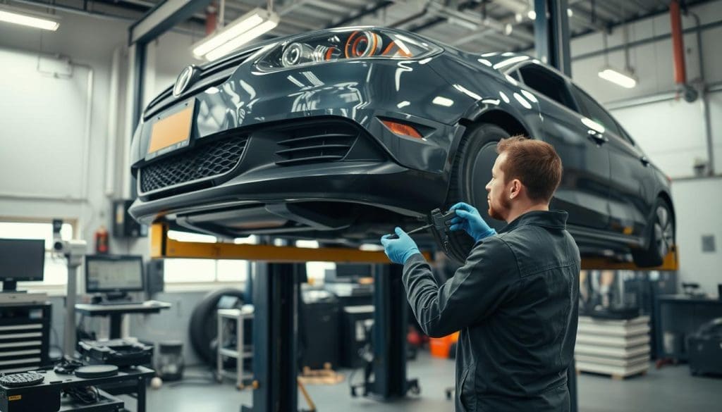 bumper repair process