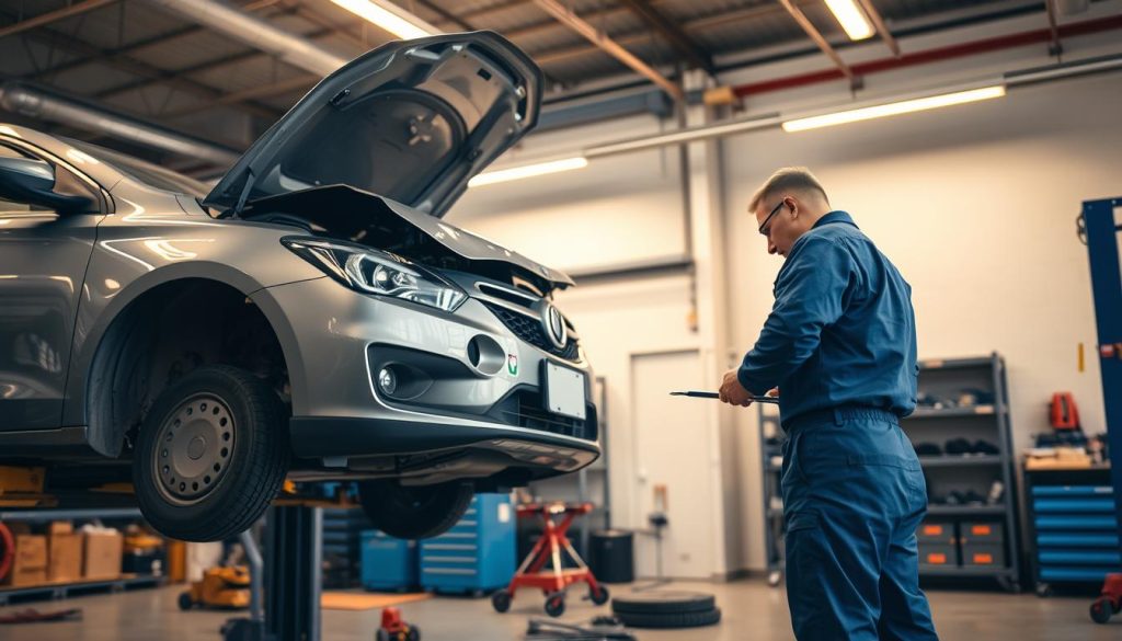 collision damage repair process