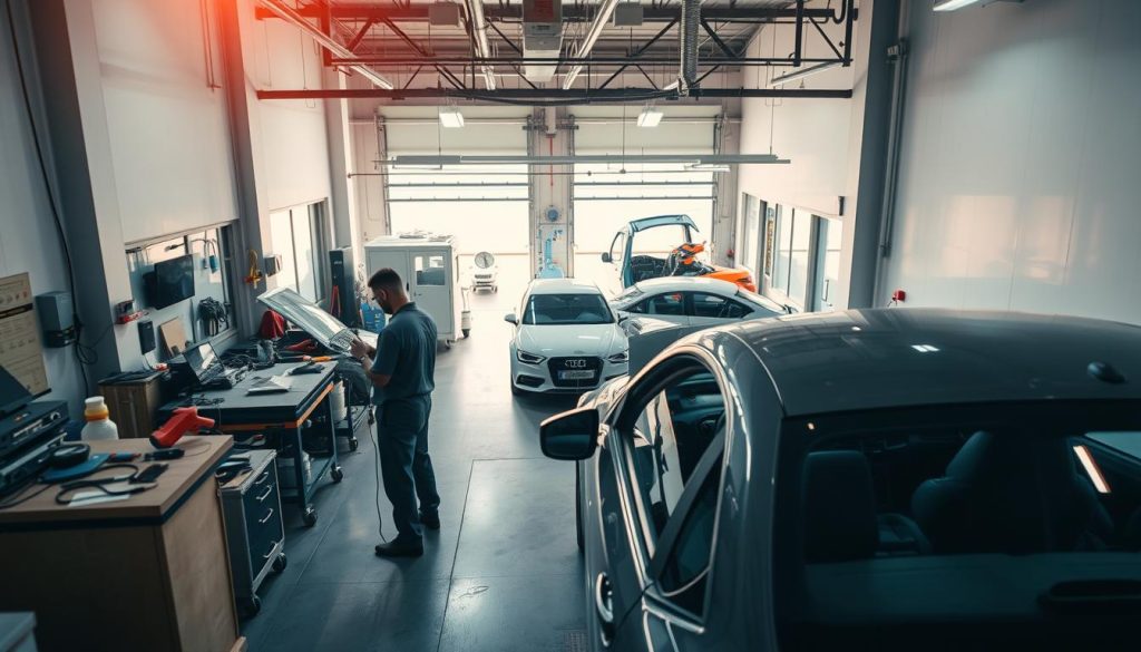 collision damage repair services