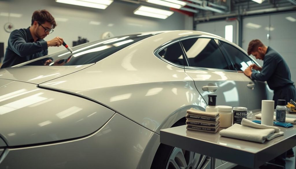 collision repair detailing