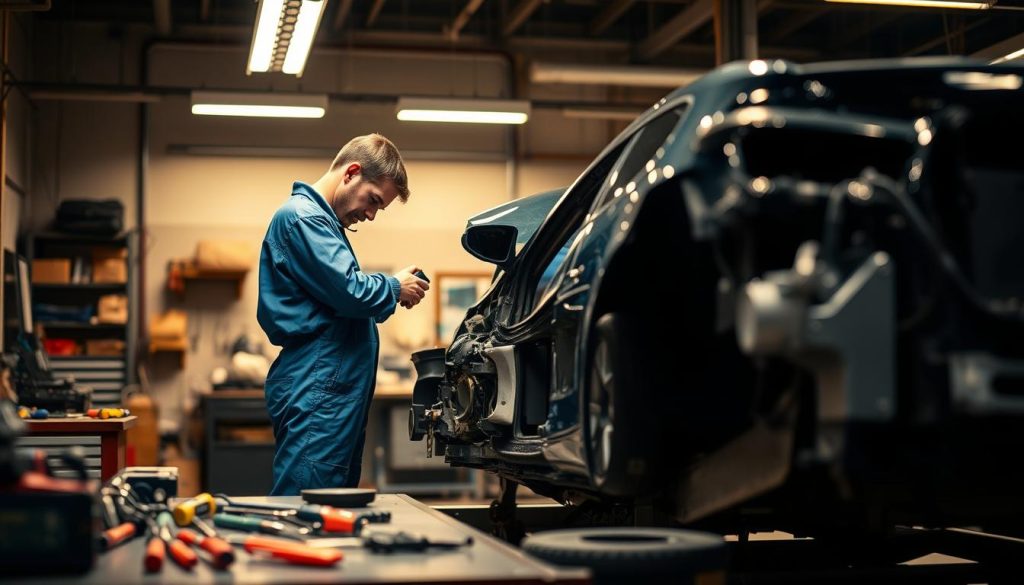 collision repair process