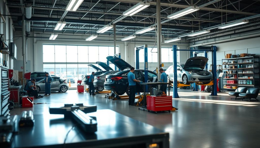 collision repair shop