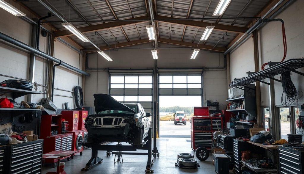 collision shop environment