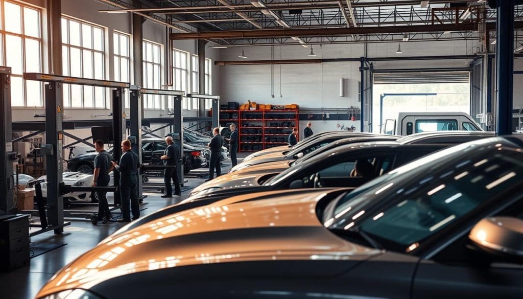 fleet collision repair equipment