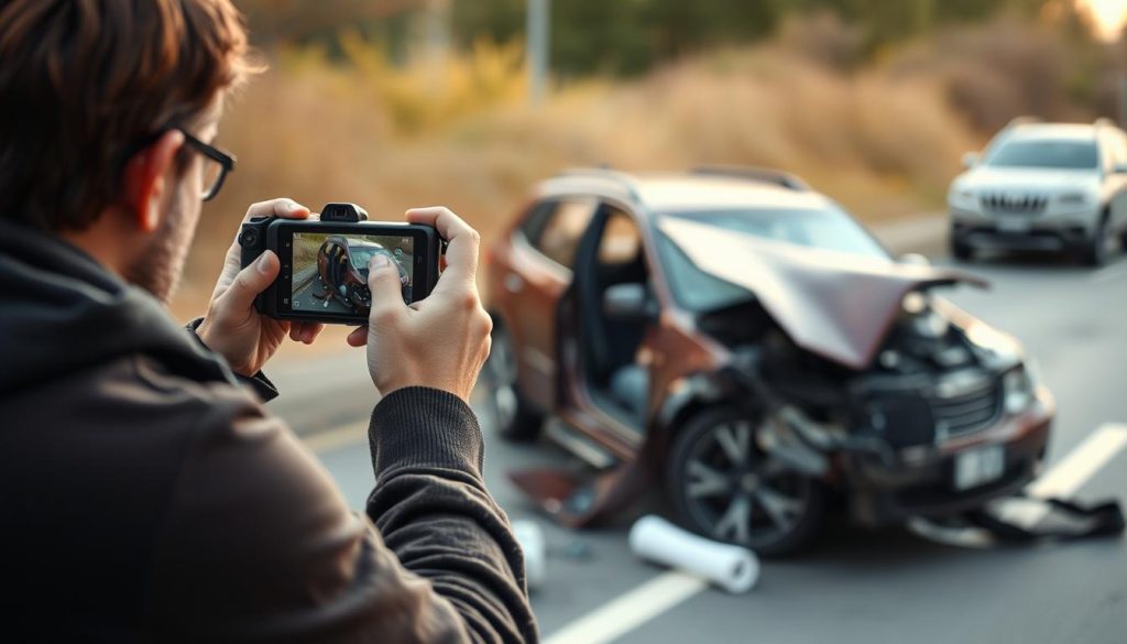 how to document car accident damage