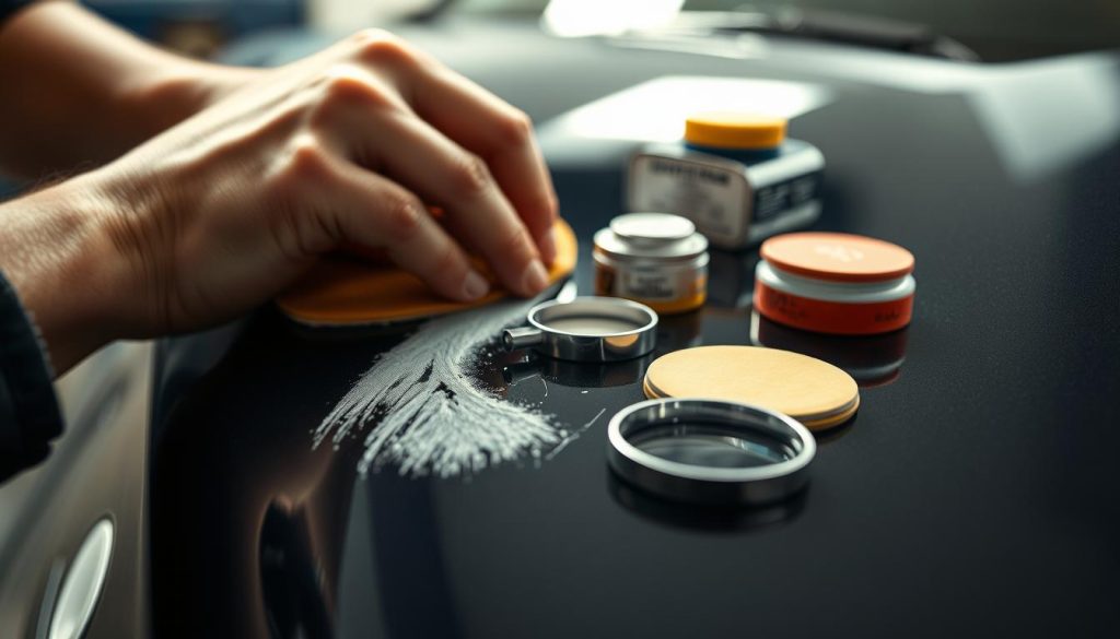 paint layer scratch repair