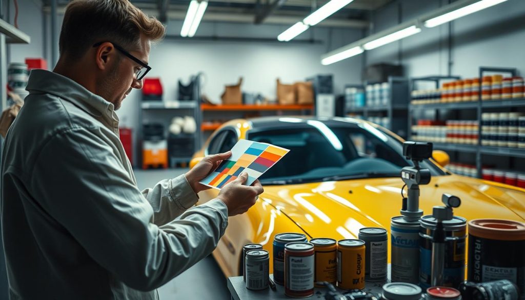 paint matching process paint matching process