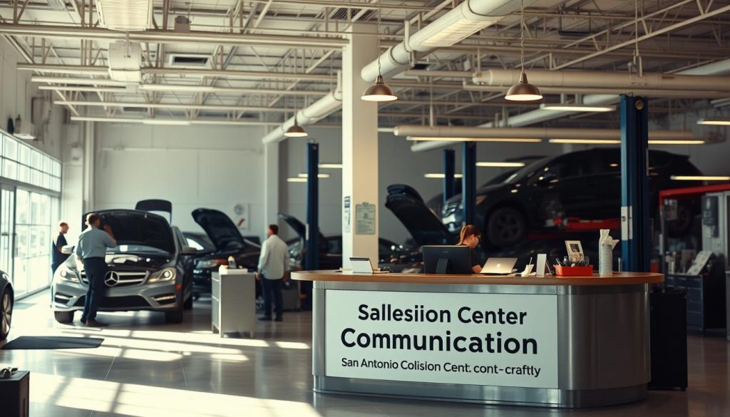 San Antonio Collision Center Communication
