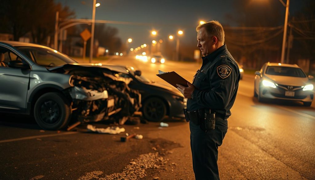 car accident police report