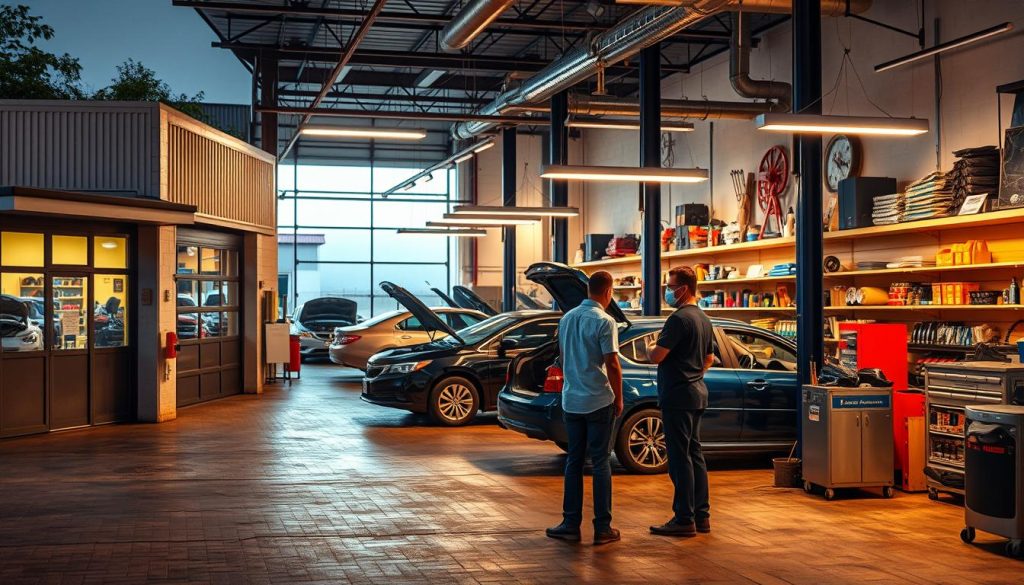 local auto body shop