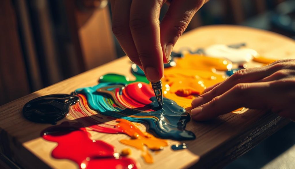 paint blending process