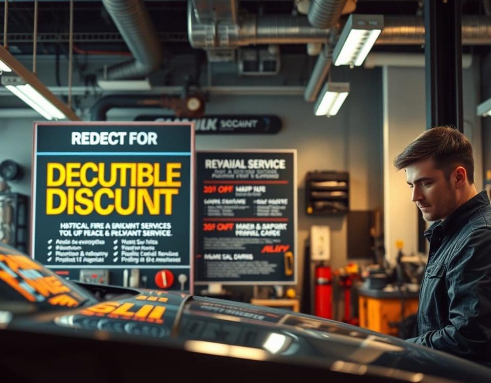 Deductible discount auto repair