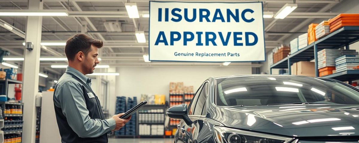 Insurance-approved body shop